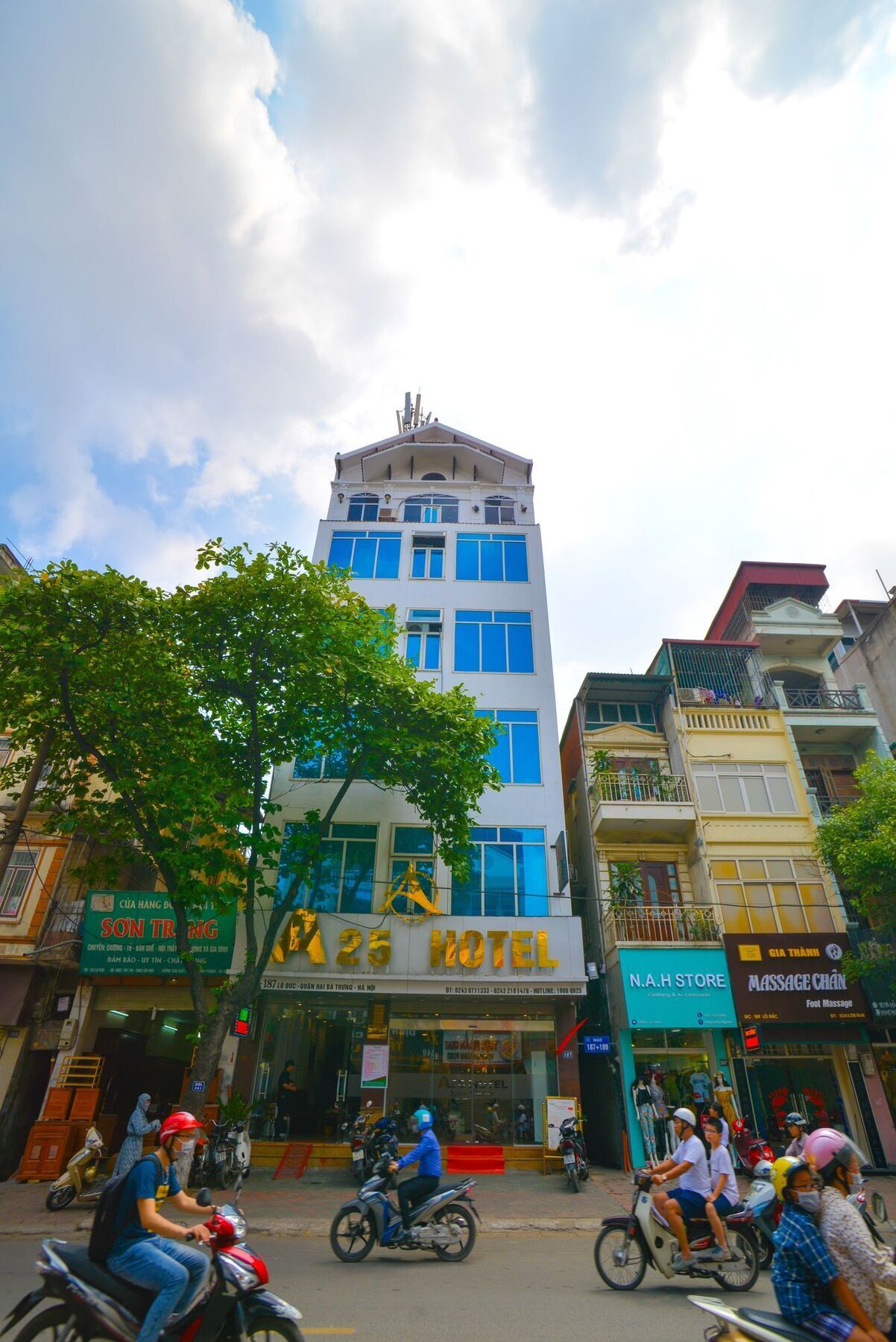 A25 Hotel - 185 Lo Duc Hanoi Eksteriør bilde